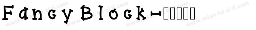 Fancy Block字体转换